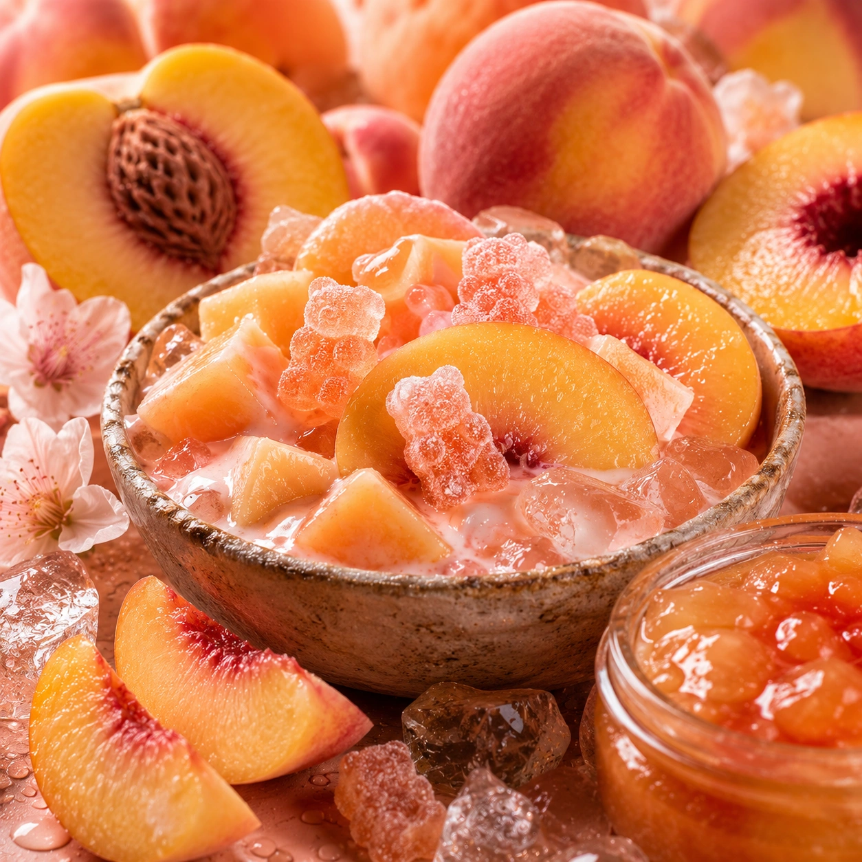 Love on the Peach — Sweet peach, sweeter finish.